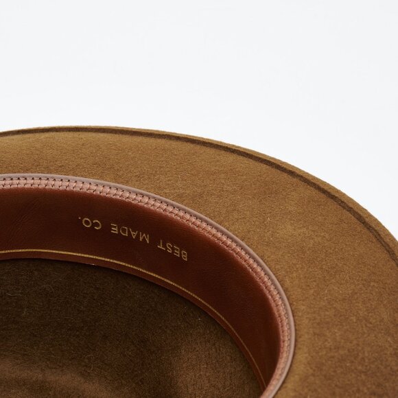 Stetson crushable wool hat in brown (size 7 ⅜") - Picture 9 of 9